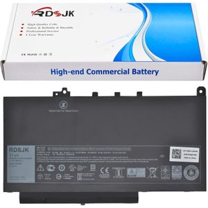 RDSJK PDNM2 Laptop Battery for Dell Latitude 12 E7270 P26S001 E7470 P61G001 Series 0PDNM2 F1KTM 0F1KTM 579TY 0579TY V6VMN 0V6VMN 11.1V 37Wh