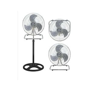 18 Inch Stand & Table Household Fan – Black