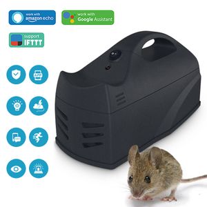 Electric Mousetrap Cockroach Trap Mice Killer Humane Rodents Catching  Catcher Reusable Smart Voltage Harmful Insect Control - AliExpress