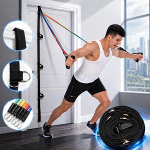 Home fitness equipment, suspension training straps and resistance bands