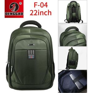 Extra Large Men's Backpack Female Oxford Cloth Laptop Bag-Green
