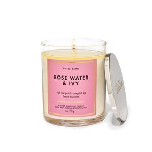 White Barn Rose Water & Ivy Scented Candle