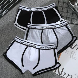 4pcs/lot Underwear Man Slip Cotton Underpants Boy Breathable
