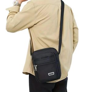 Genetic Small cross bag , Black 