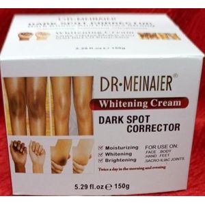 Dr.Meinaier Dark Spot Corrector Cream.  Moisturizes, Brightens , Whitening ,Clears Dark Knuckle & Spots -150g