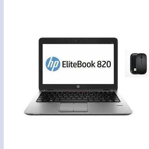 Hp Elite Book 820,Core I7, 16GB Ram,500GB Plus mouse With excellent battery-Black