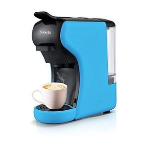 Saachi Pod Capsule Coffee Espresso Machine-Blue. .