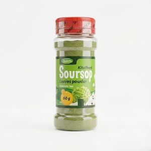 Kitafferi leaves powder , Soursop Leaf Powder Superfine Cut - 100% Pure Organic GRAVIOLA - 60g