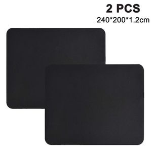 2 Pieces Mouse Pads,with Stitched Edge, Non-Slip Rubber Base, Premium-Textured and Waterproof Mousepad for Computers, Laptop, Office & Home