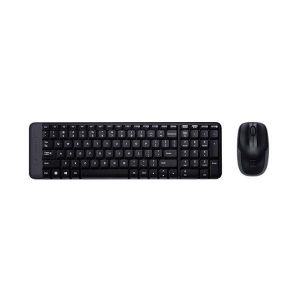 Logitech MK220 Wireless Keyboard and Mouse Combo - Black