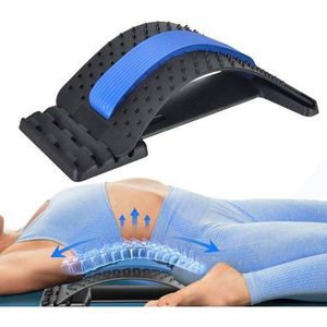 Back Stretcher for Lower Back Pain Relief, 3 Level Adjustable Lumbar Back Cracker Board