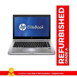 Hp HP Elitebook 8460p, Core i5, 14.1, 4GB RAM 500GB  -Silver - Refurbished
