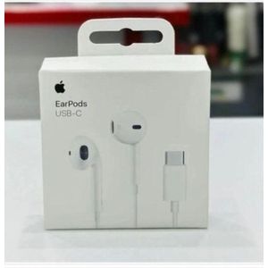 Usb Type-C Wired Earphone Headset In-Ear USB Type C With Mic White/Black 