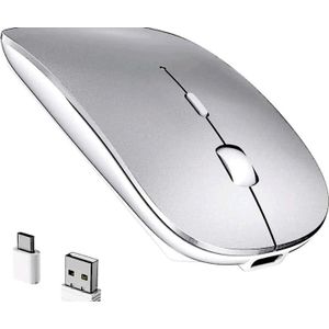 Wireless Mouse Rechargeable-Grey