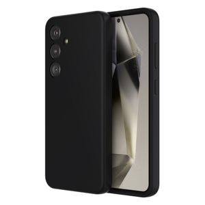 Samsung  Galaxy A35 Luxury Soft Rubber Liquid Silicone Skin Touch Feel Cover Case With Free Screen Protector 