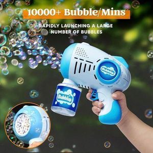 High-Output Automatic Bubble Gun / Blower (10000+ Bubbles/Min) - Multicolor