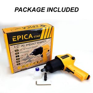 Epica Star  Double Hammer Air Impact Wrench Set – For Automotive & Factory Work