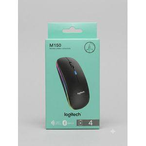 Logitech M150 2.4GHz Wireless Bluetooth Mouse - Rechargeable, Silent Click, RGB Light