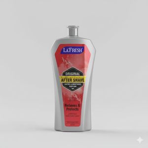 La Fresh Original After Shave - Grey/Red