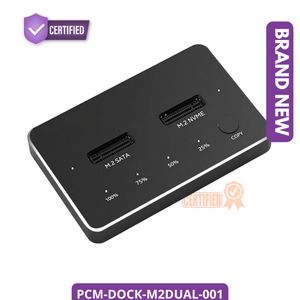 Universal Dual M.2 SSD Docking Station NVMe SATA USB 3.2 Offline Clone Adapter