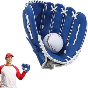 Youth Baseball Gloves PU Leather Sports Gloves Pitcher Batting - Padded T Ball Gloves for Palm Catchers, Baseball Accessories for Baseball Catcher Pacienjo