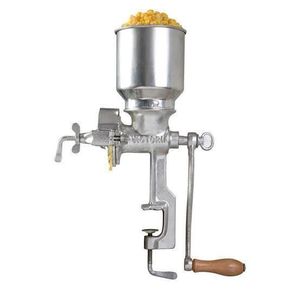 Strong  Manual Grain /Corn Grinder/Mill-Silver