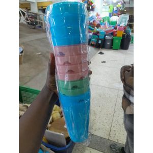 12 Pieces of ceramic Non plastic  juice glasses 