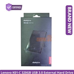 Lenovo  K01-C External Hard Drive 320GB USB 3.0 Portable Storage Device