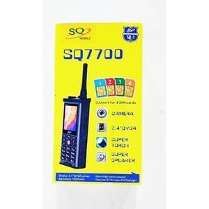 SQ Mobile SQ7700 10000mAh Battery supports 4sim cards - Black/Multicolor