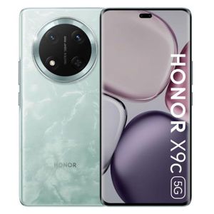 Honor X9C 5G - 6.78" - 256GB+12GB RAM - Dual SIM - 108MP Cam - 6600mAh - Curved AMOLED display - 2M Drop Resistant - Jade Cyan