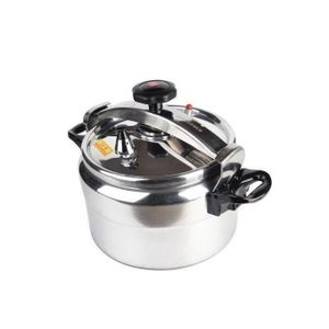 Kaisa Villa 7 Litres Stainless Steel Pressure Cooker With Handles - Silver