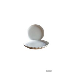 6 Pieces Of 8" Ceramic Soup Plates - Multicolor 