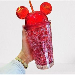 Melamine Red Ice Frost/ Juice Glass