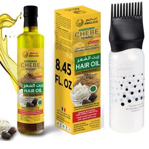 Chebe Uganda Hair Growth Oil & Applicator Bottle - 250mls 
