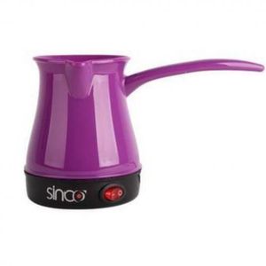 Sinbo Electric Mini Coffee Maker, 3Cups - Purple