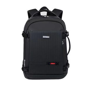 Anti-Theft Unisex Laptop Backpack with USB Charging Port Fit up to 17" Laptop - Black