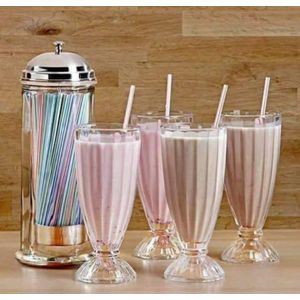 6Pieces Of Heavy Weight Juice, Water, Ice Cream Hard Glasses Sold As 6Pieces That's ADozen 