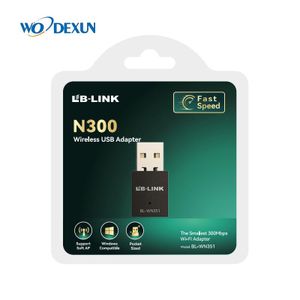 Pc Lblink BL-WN351 300Mbps Wireless N USB Adapter. Lb-link n300 wireless usb adapter . lb-link Wifi adapter dongle 