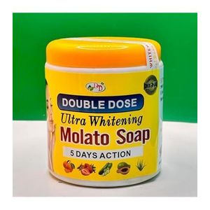 DOUBLE DOSE ultra whitening molato soap 