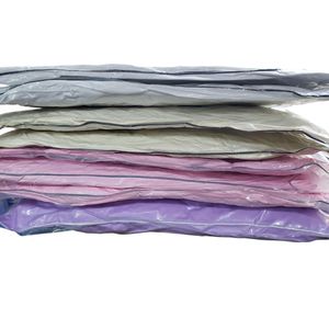 A pair of Self Enlarging large fiber soft pillows - Multicolour 