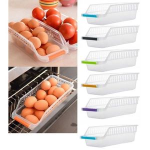 Fridge Organizer Bins Can Drink Dispenser Holder Refrigerator