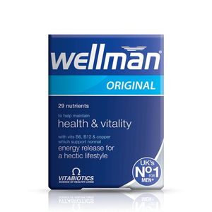 Wellman Original Multivitamins for men 30’s.