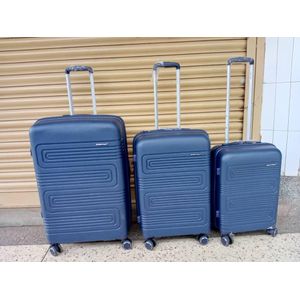 Prosperity 3 Pieces Suitcases They Are Good For Functional Purposes And Travelling It Has Strong Material It Has Good Quality And Water Proof Material 