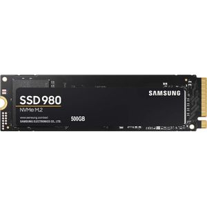 Samsung 980 SSD 500GB PCle 3.0x4, NVMe M.2 2280, Internal Solid State Drive, Storage For PC, Laptops, Gaming And More, HMB Technology, Intelligent Turbowrite, Speeds Up-to 3,500MB/s, MZ-V8V500B/AM Visit The Electronics Store -Black