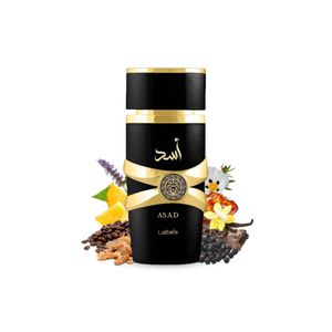 Lattafa Asad Perfume The Essence of Strength Eau De Perfum For Men ,100ml