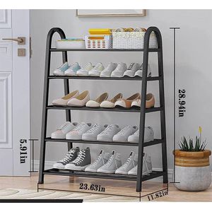 Genetic Rack a-Shaped Creative Shoe Rack-multi colour
