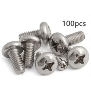 Micro Screws For Electronics- M2 M6 Stainless Steel Phillips Pan Screws 