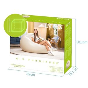 Intex inflatable air lounge sofa 