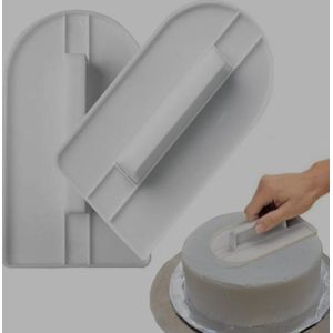 2pcs of Cake Smoother. Durable Fondant Smoother. Cake Tool