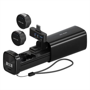 Green Lion GM-93X Wireless Microphone - Type-C Devices  With a 40-Meter Transmission Range, a Charging Case